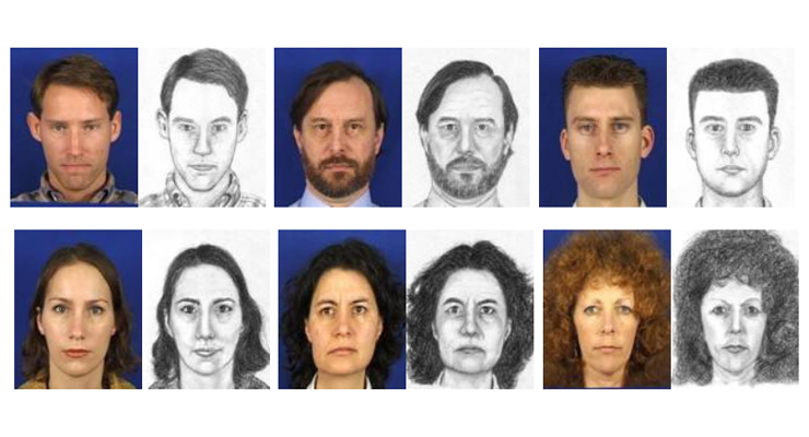 CUHK Face Sketch Database (XM2GTS)