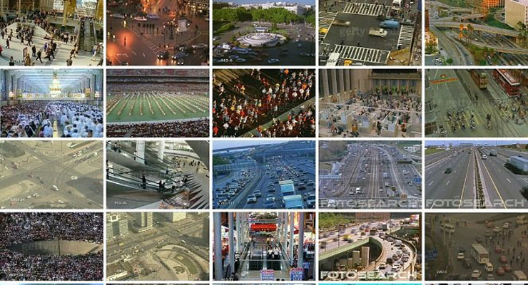 Crowd Segmentation 高密度人群视频数据