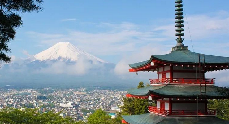 外国游客到日本的旅游数据