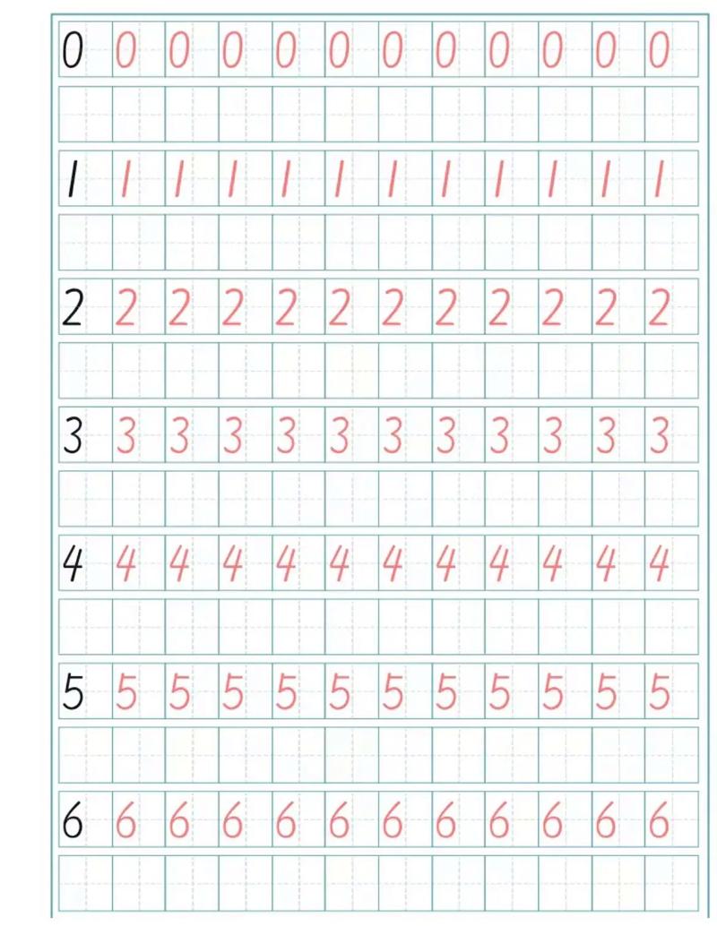 各种数字手写格式的集合数据集