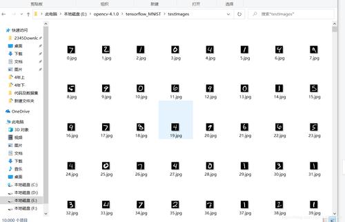 MNIST手写数字jpg格式数据集