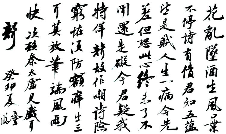 白底黑字数据集