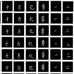 中文MNIST数据集2