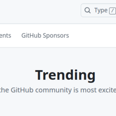 GitHub每日趋势报告数据集