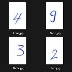 手写数字0-9数据集