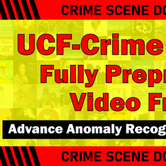 UCF犯罪：完全预处理的视频帧数据集