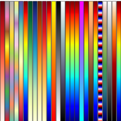 Python颜色：COLOR、CMAP、PALETTE数据