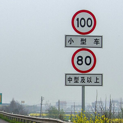 自然景观中的中国交通标志数据集