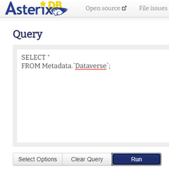 AsterixDB（SQL++）演示数据集