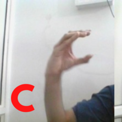 手势语言数据集（A-Z）